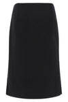 the fendi midi skirt defines sartorial precision through a pencil silhouette