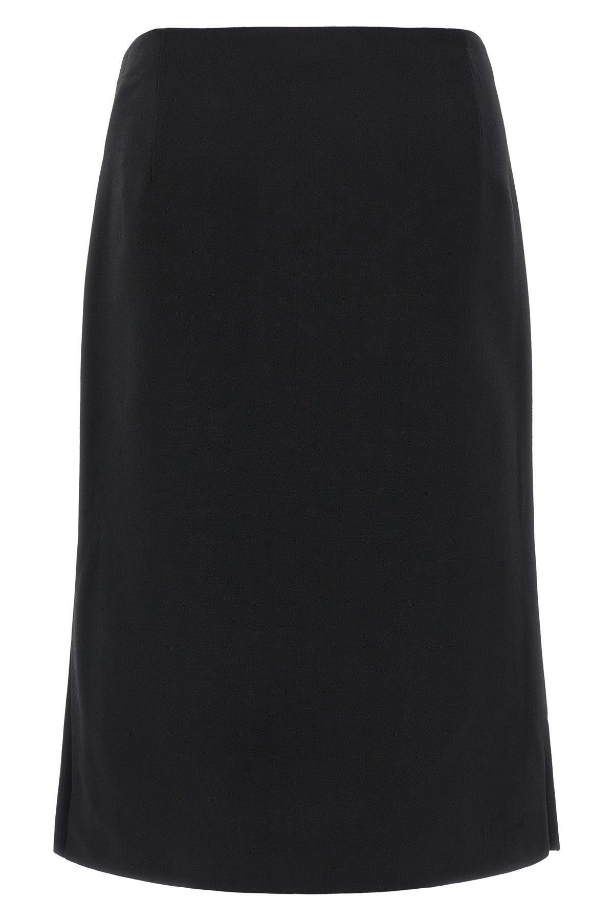 the fendi midi skirt defines sartorial precision through a pencil silhouette
