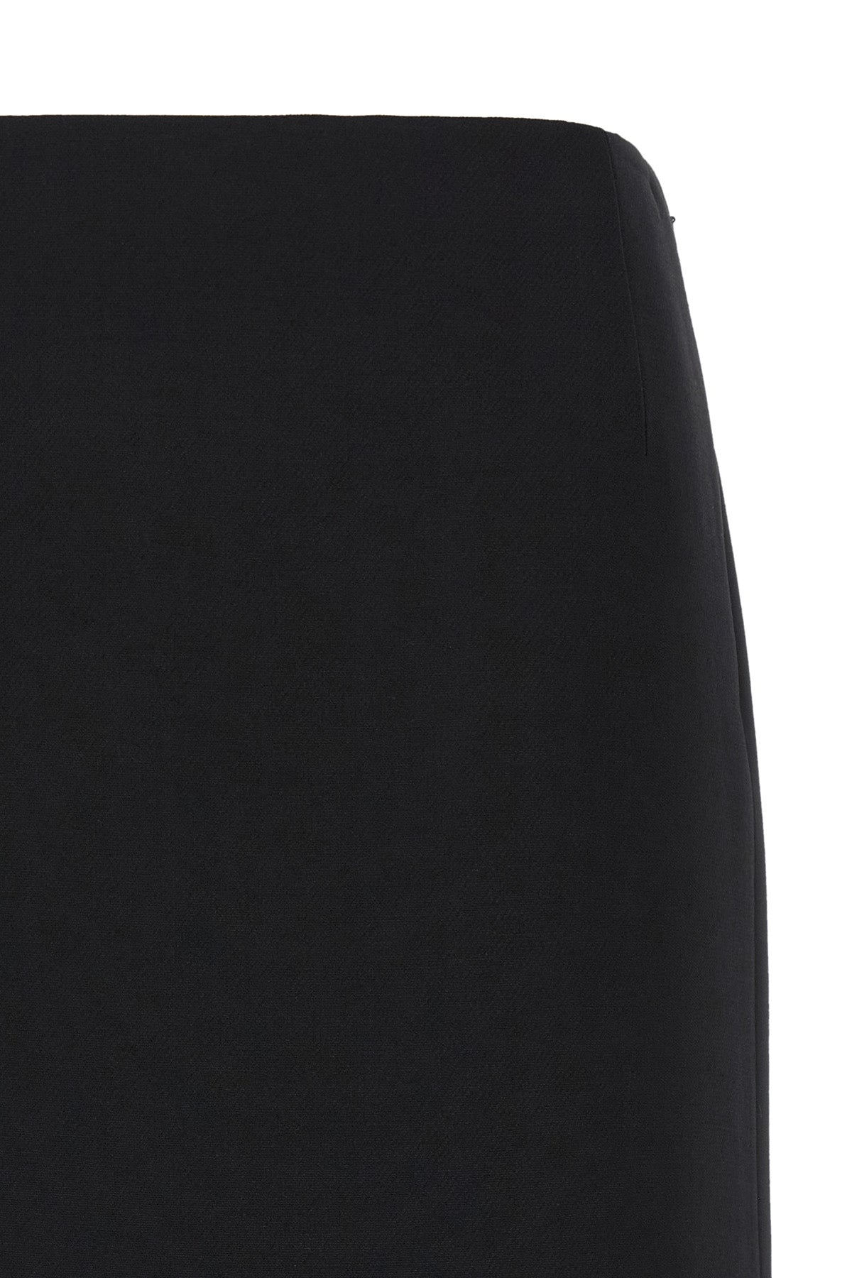 the fendi midi skirt defines sartorial precision through a pencil silhouette