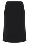 the fendi midi skirt defines sartorial precision through a pencil silhouette