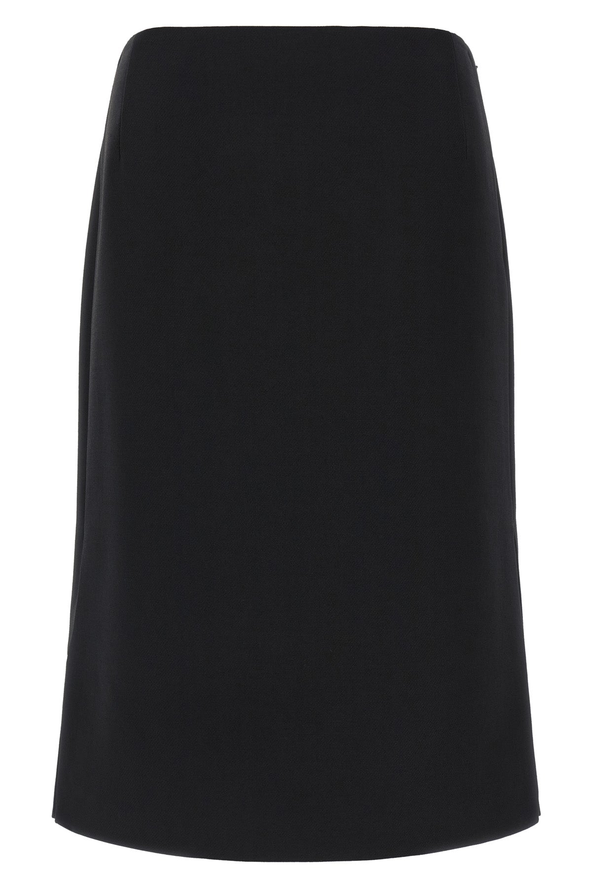 the fendi midi skirt defines sartorial precision through a pencil silhouette