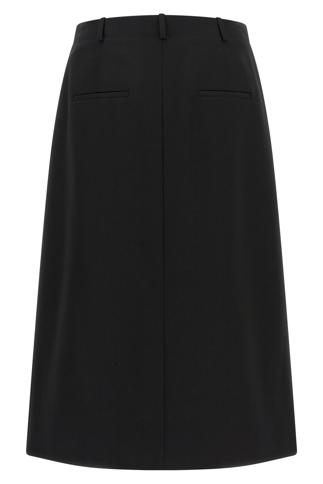 FENDI 38 the sartorially inspired midi skirt fendi stands out for its rigorous silhouette