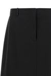 the sartorially inspired midi skirt fendi stands out for its rigorous silhouette