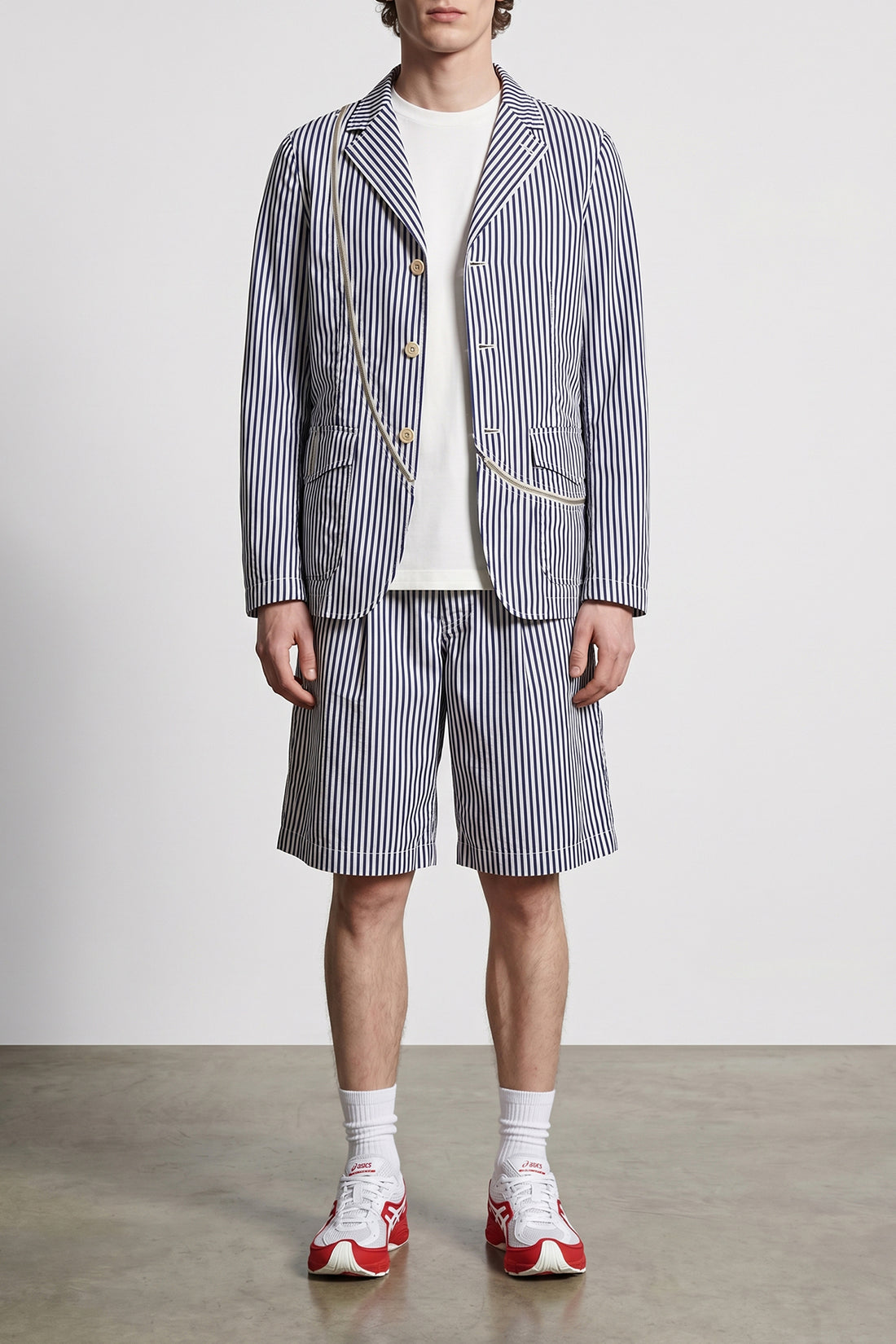COMME DES GARCONS SHIRT 9 asics x comme des garçons gel-sd-lyte sneakers in anodized synthetic leather a