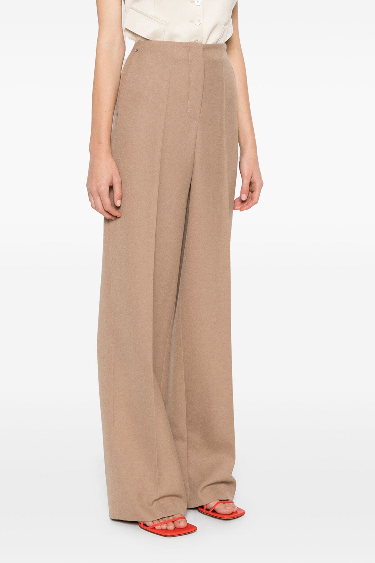 grain de poudre wool trousers