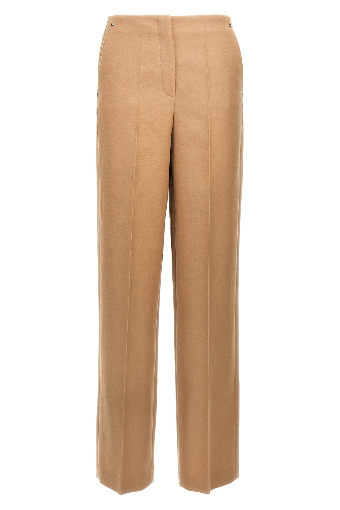 FENDI 38 grain de poudre wool trousers
