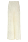jacquard silk pants