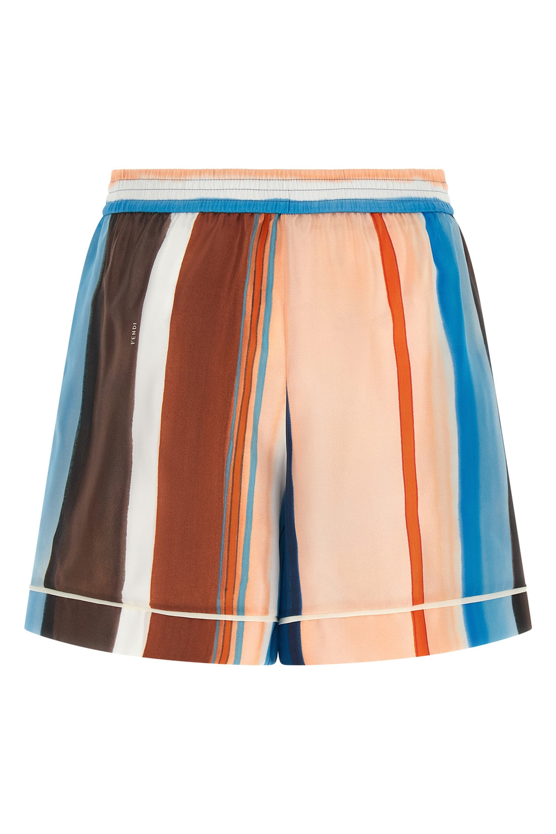 FENDI 42 fendi shorts represent an exercise in fluid tailoring and chromatic design