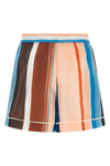 fendi shorts represent an exercise in fluid tailoring and chromatic design