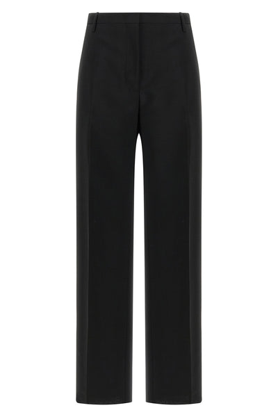 fendi trousers redefine the codes of formal elegance through impeccable construc
