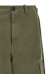 the fendi cotton drill cargo pants redefine the volumes of the daily wardrobe th