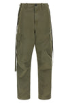 the fendi cotton drill cargo pants redefine the volumes of the daily wardrobe th
