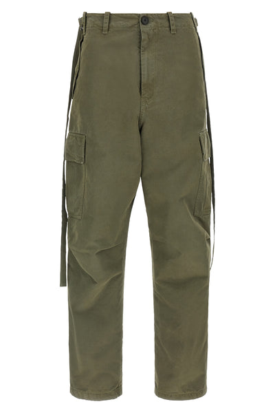 the fendi cotton drill cargo pants redefine the volumes of the daily wardrobe th