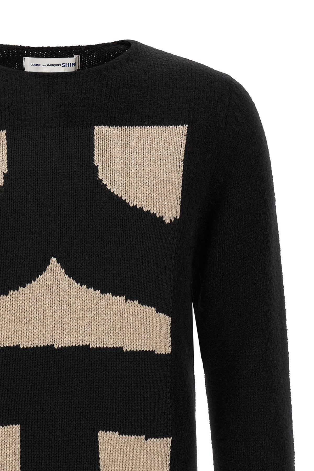 the comme des garcons shirt crewneck sweater