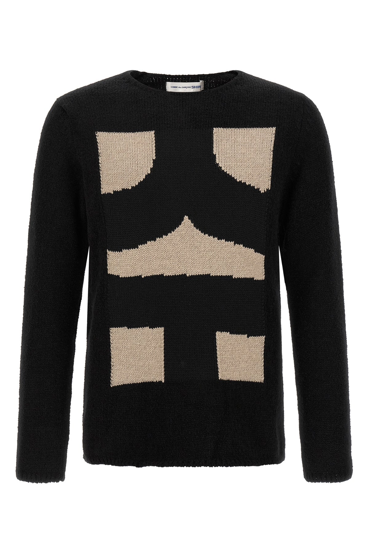 the comme des garcons shirt crewneck sweater