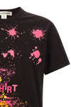 the comme des garcons shirt t-shirt features a classic short-sleeved silhouette
