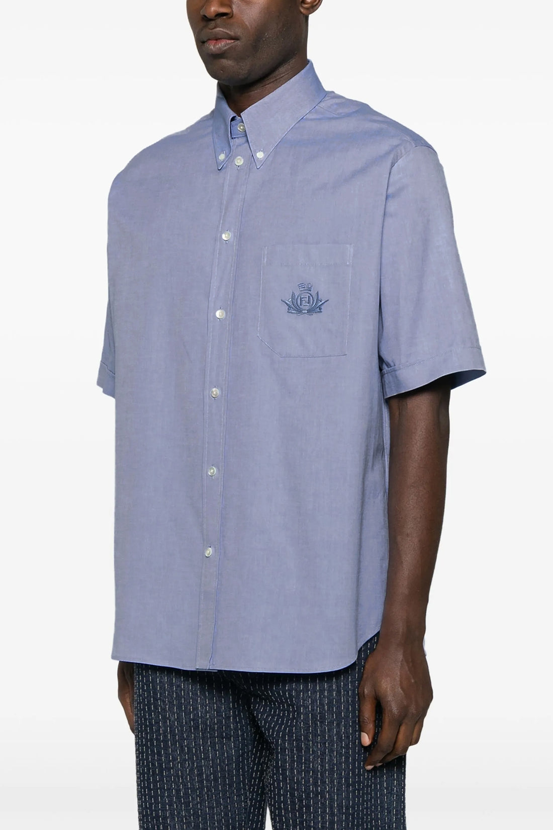 FENDI L oxford cotton shirt