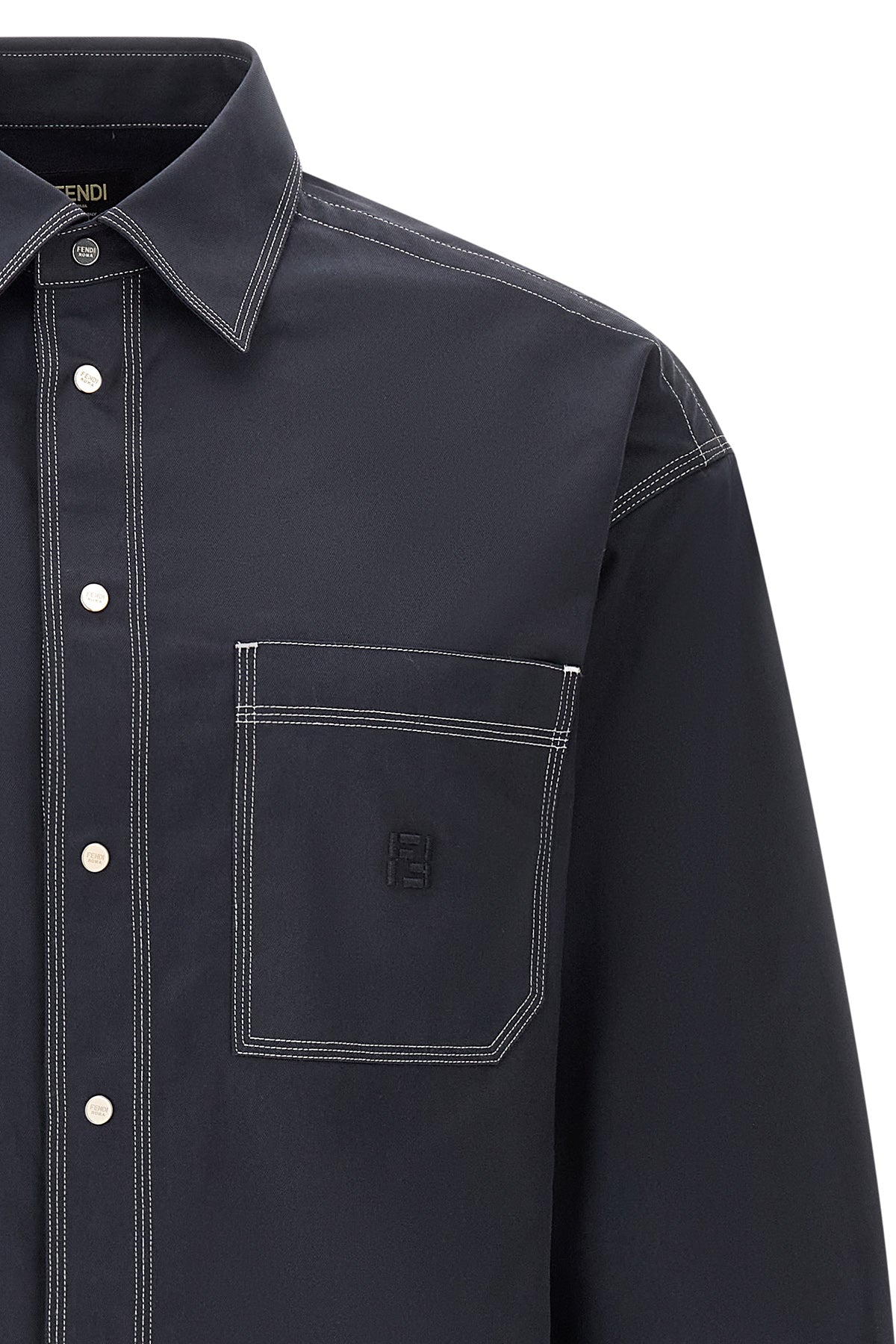 the fendi long-sleeved shirt