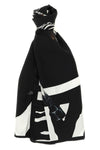 the dolce & gabbana silk stole presents an impactful visual narrative through it