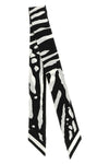 the dolce & gabbana bandeau scarf is distinguished by an elongated silhouette