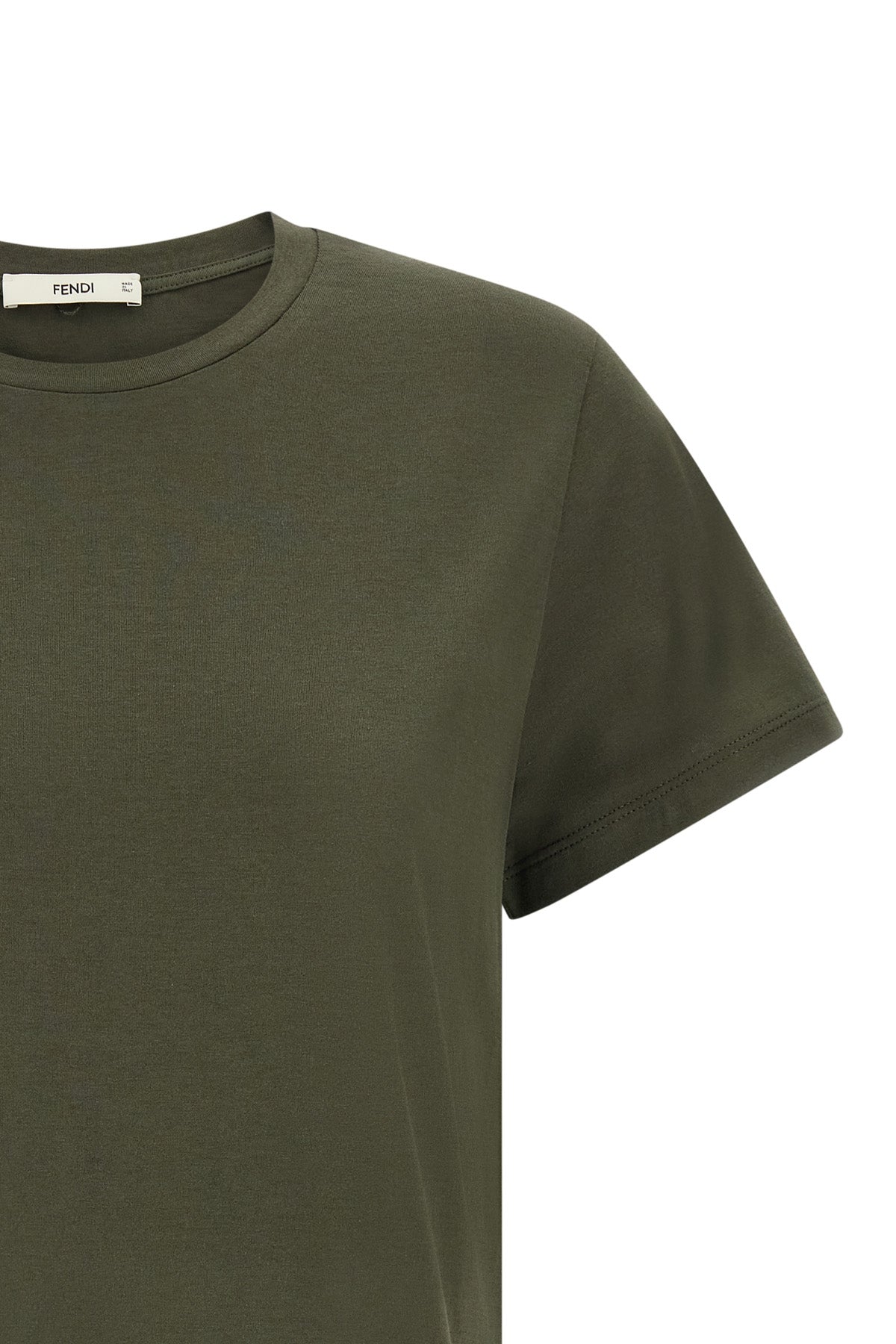 the fendi stencil t-shirt redefines everyday luxury through meticulous italian m