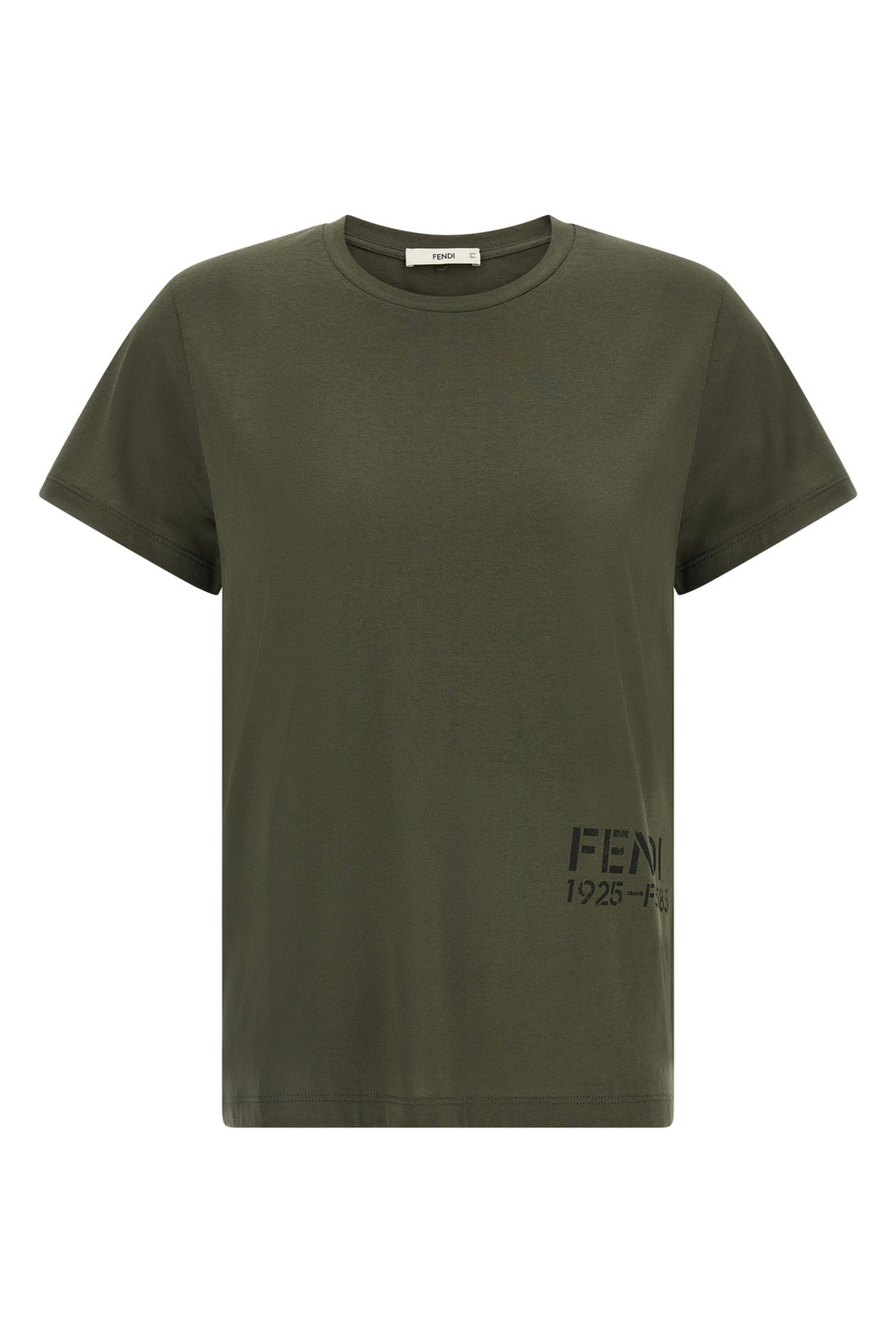 FENDI L the fendi stencil t-shirt redefines everyday luxury through meticulous italian m