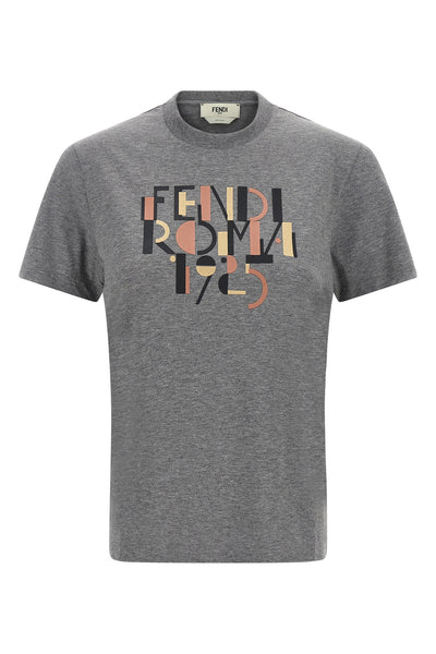 cotton mélange jersey t-shirt