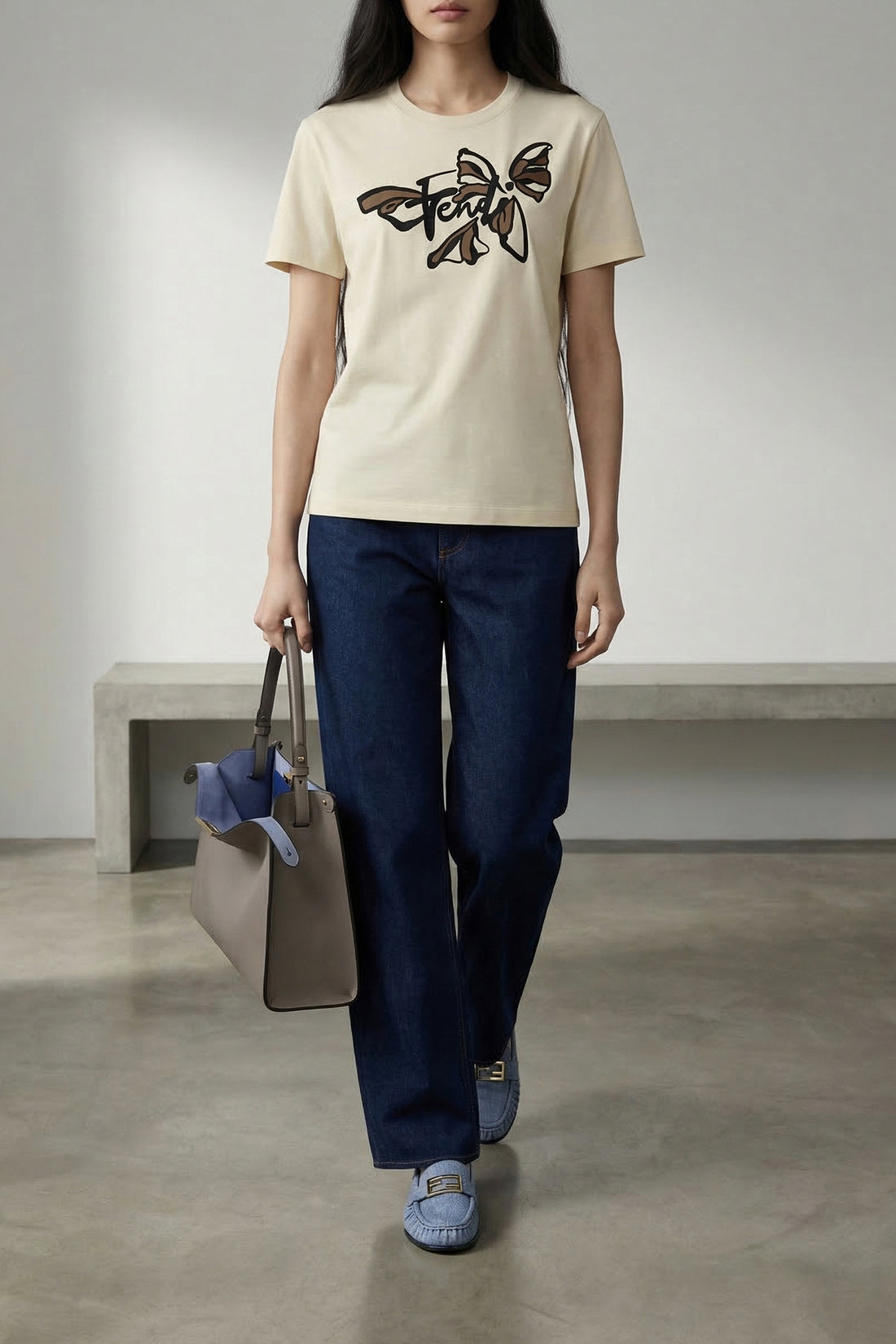 FENDI L cotton t-shirt