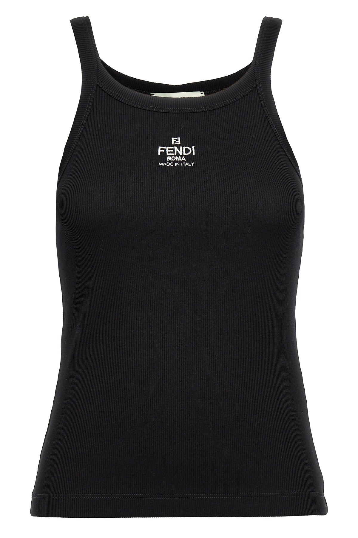 ribbed cotton tank top