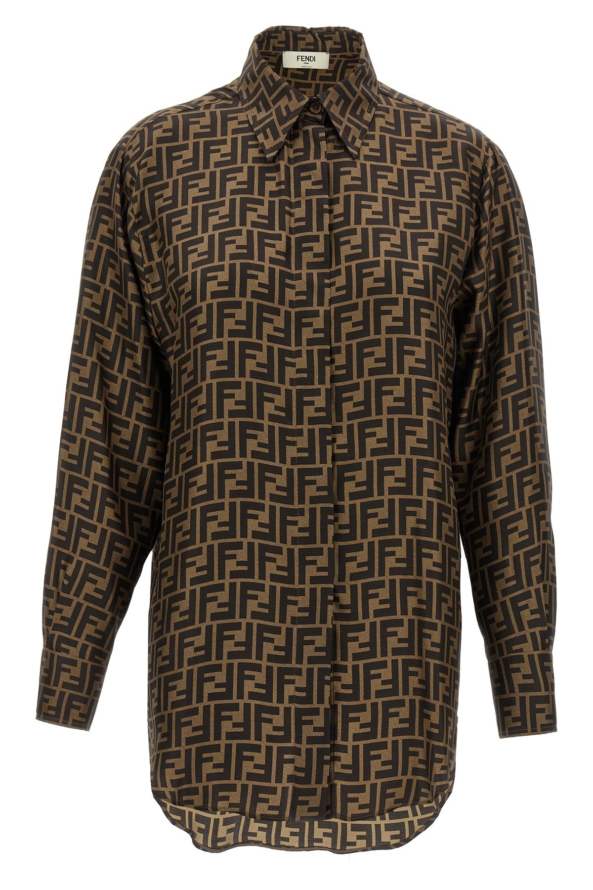 silk twill shirt