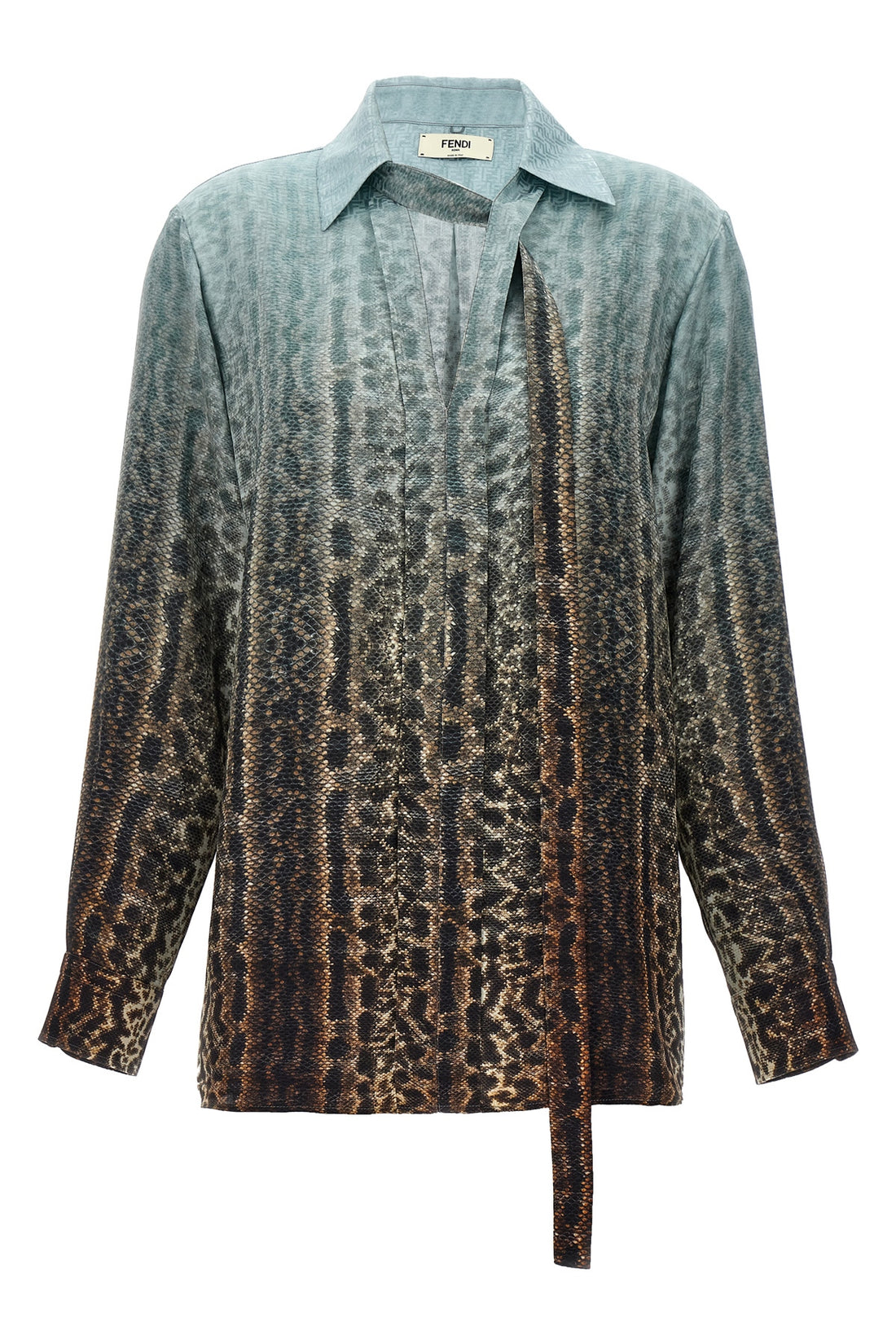 FENDI 44 silk shirt