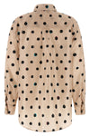 all-over falena dots print taffeta shirt