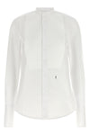 the fendi fine poplin shirt reinterprets a classic of the male wardrobe through