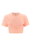 vintage effect cotton t-shirt