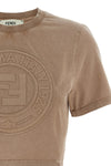 vintage effect cotton t-shirt