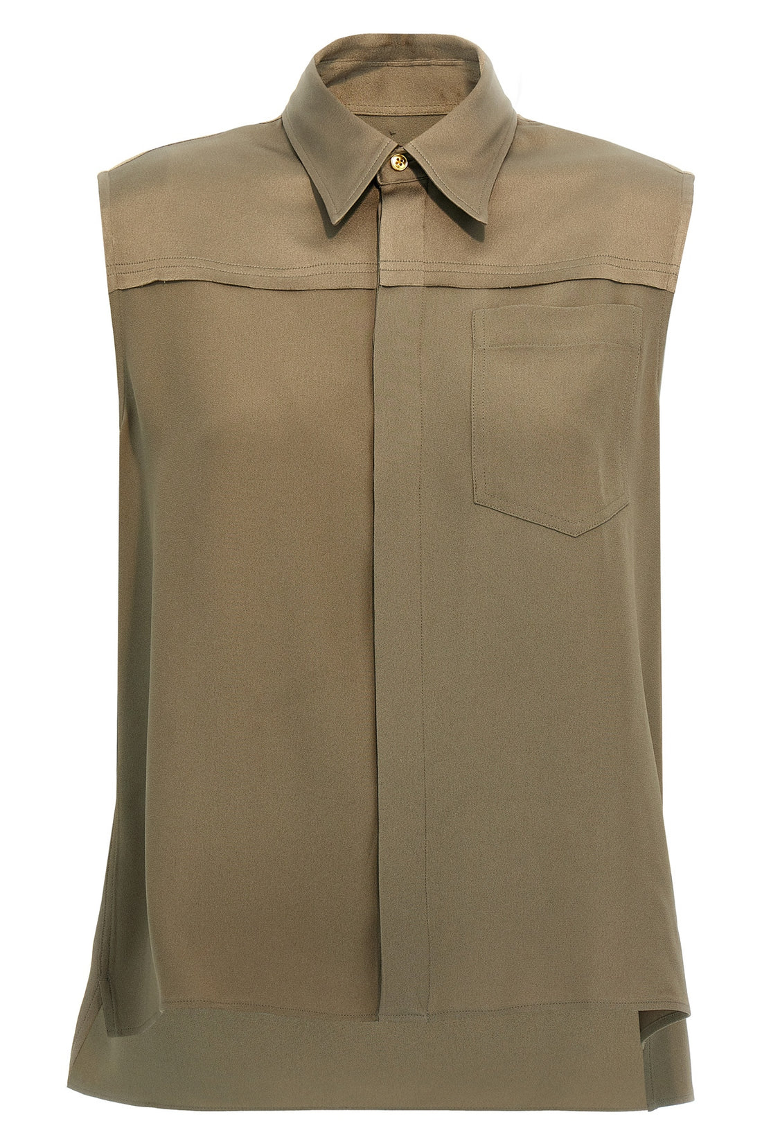 AMI PARIS 34 viscose blend shirt