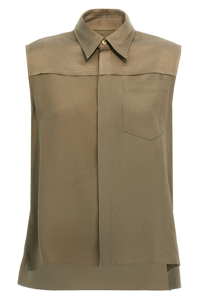 viscose blend shirt