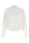 the ami paris shirt redefines traditional tailoring through a contemporary cropp