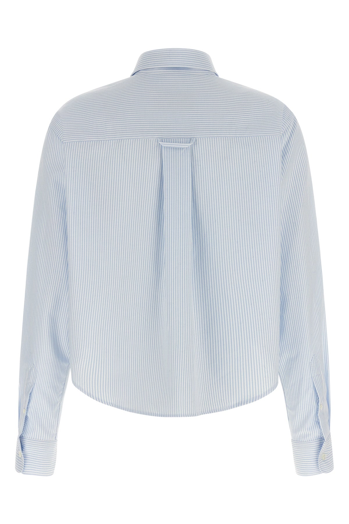 the cropped shirt ami paris redefines the codes of classic tailoring through con