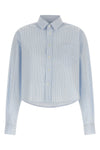 the cropped shirt ami paris redefines the codes of classic tailoring through con