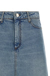 the midi skirt ami paris redefines the codes of the casual wardrobe through a ri