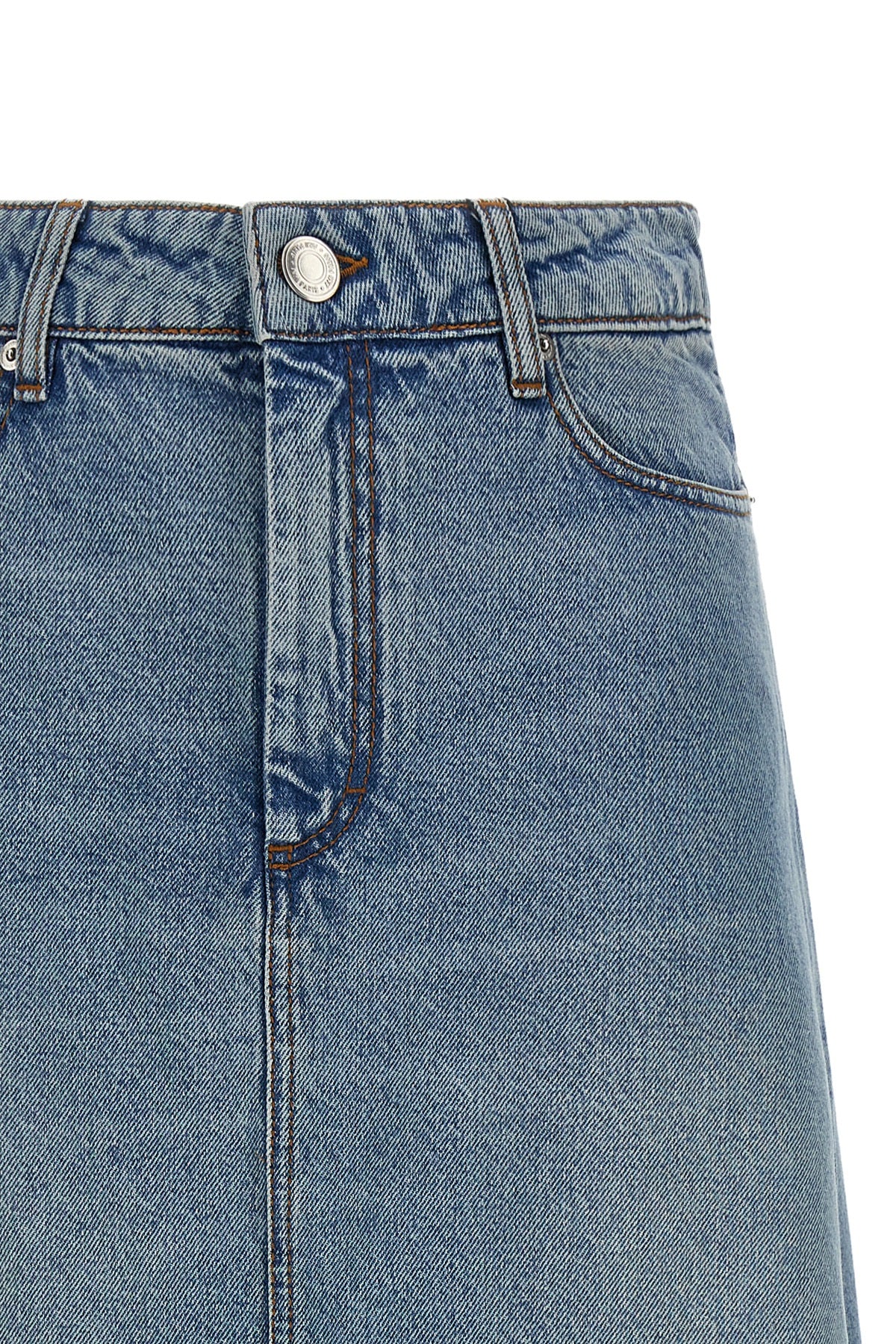 the midi skirt ami paris redefines the codes of the casual wardrobe through a ri