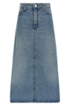 the midi skirt ami paris redefines the codes of the casual wardrobe through a ri