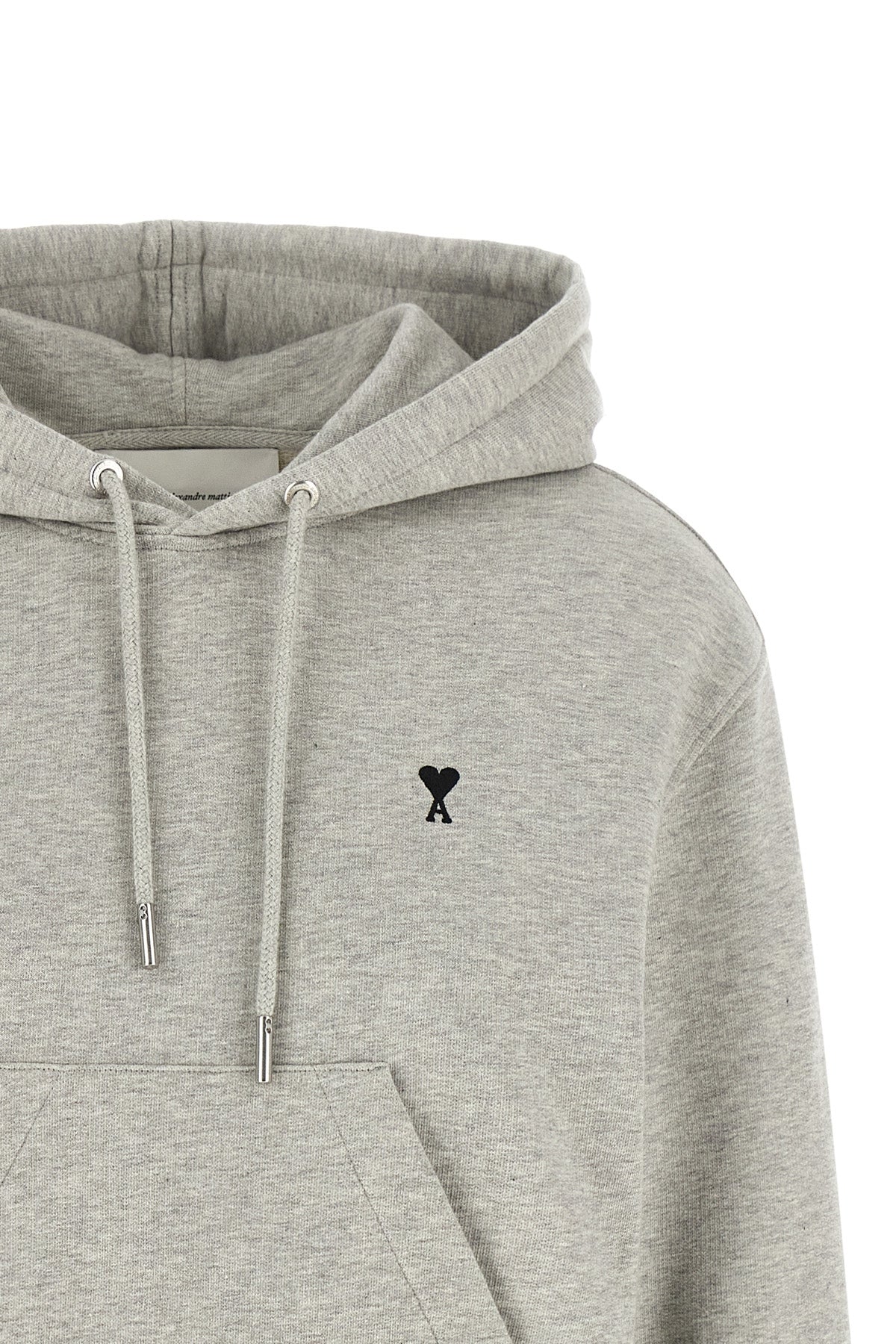 the ami paris loopback lightweight cotton sweatshirt defines a casual-chic aesth