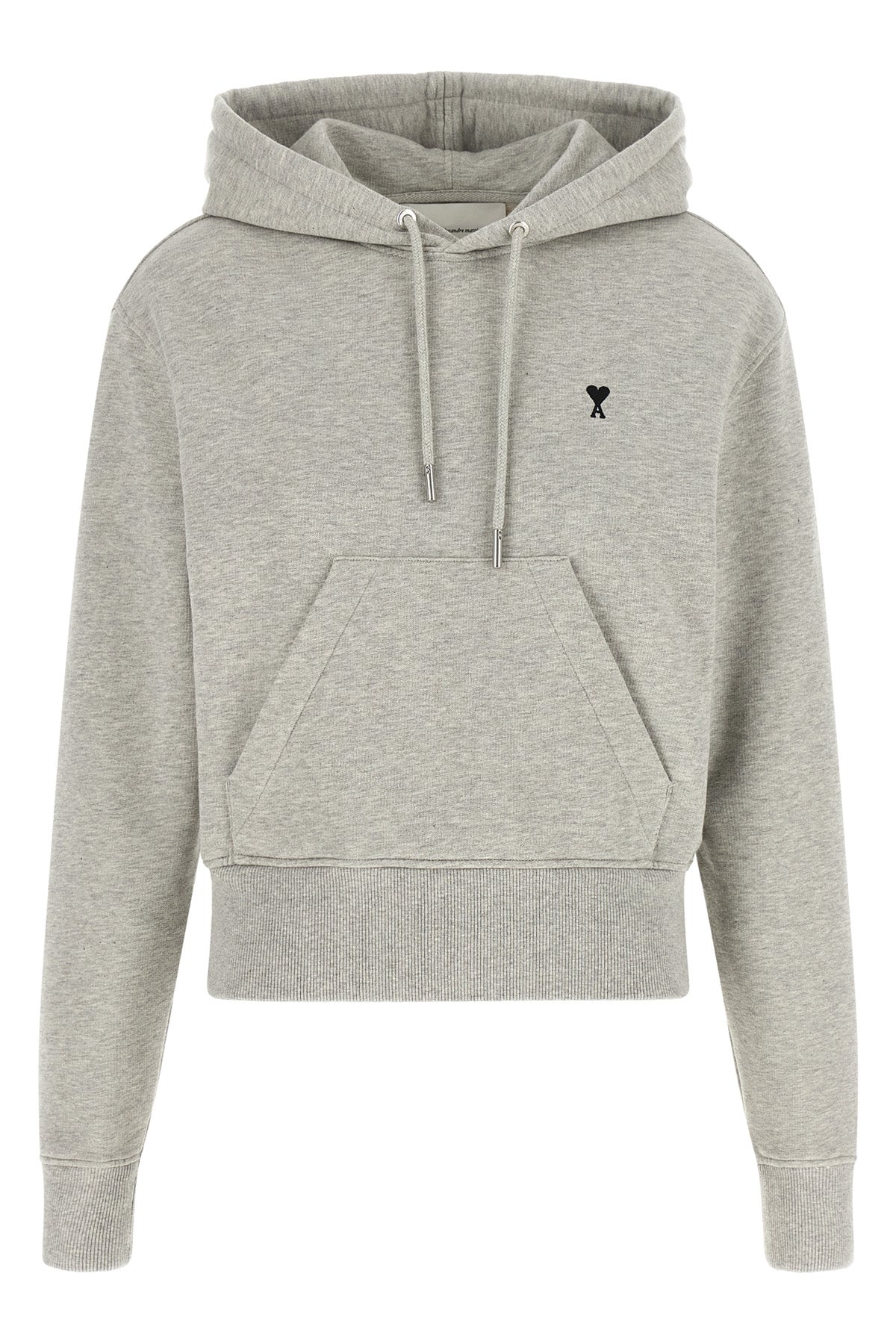 the ami paris loopback lightweight cotton sweatshirt defines a casual-chic aesth