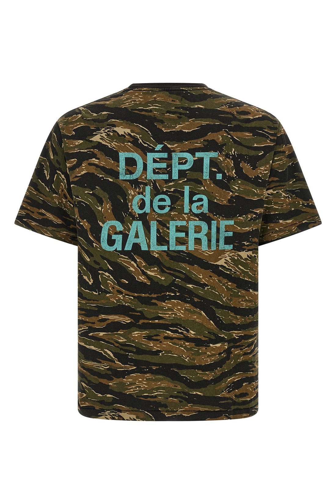 GALLERY DEPT. L french camouflage patterned cotton t-shirt
