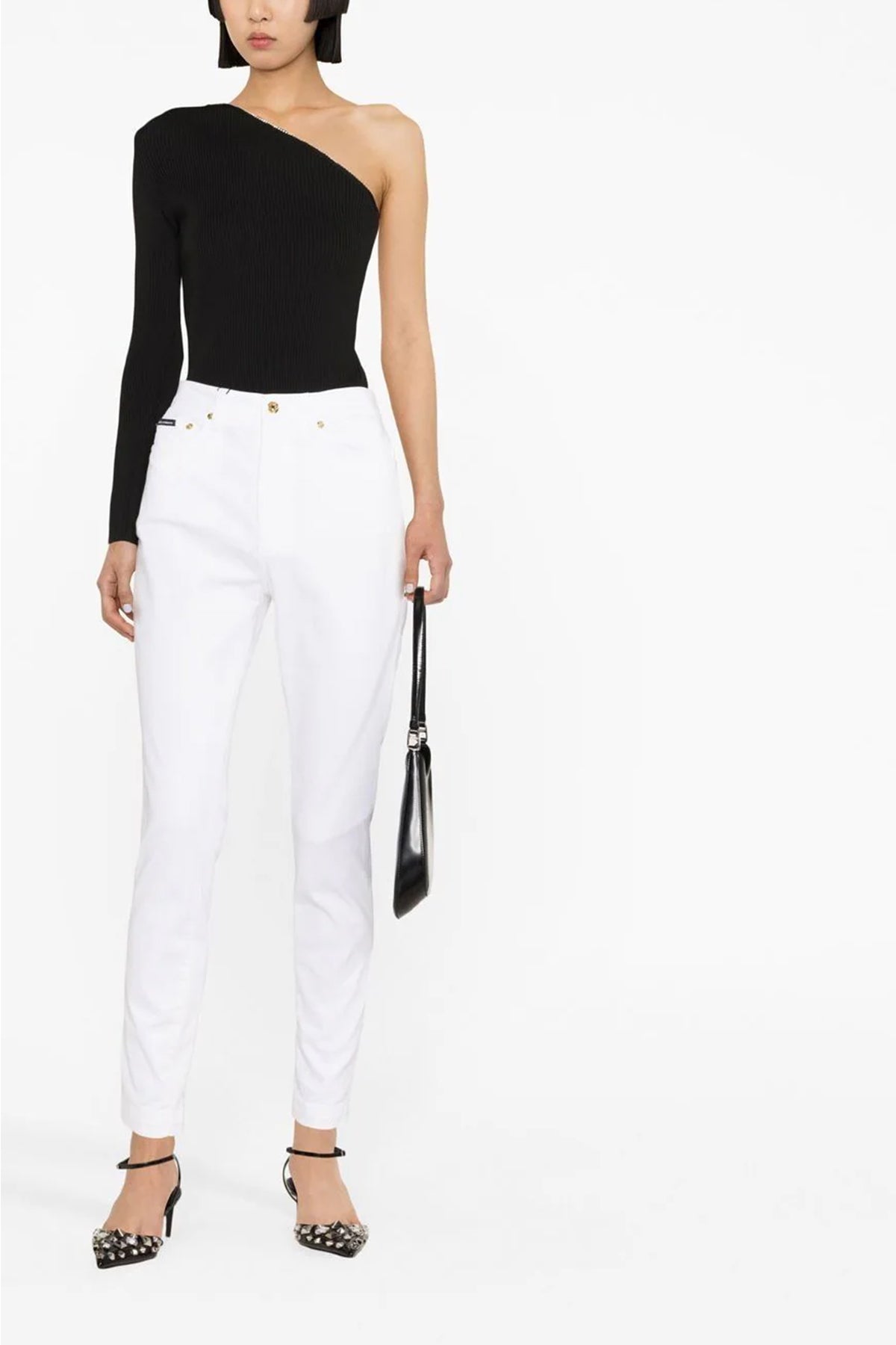 audrey five-pocket denim jeans