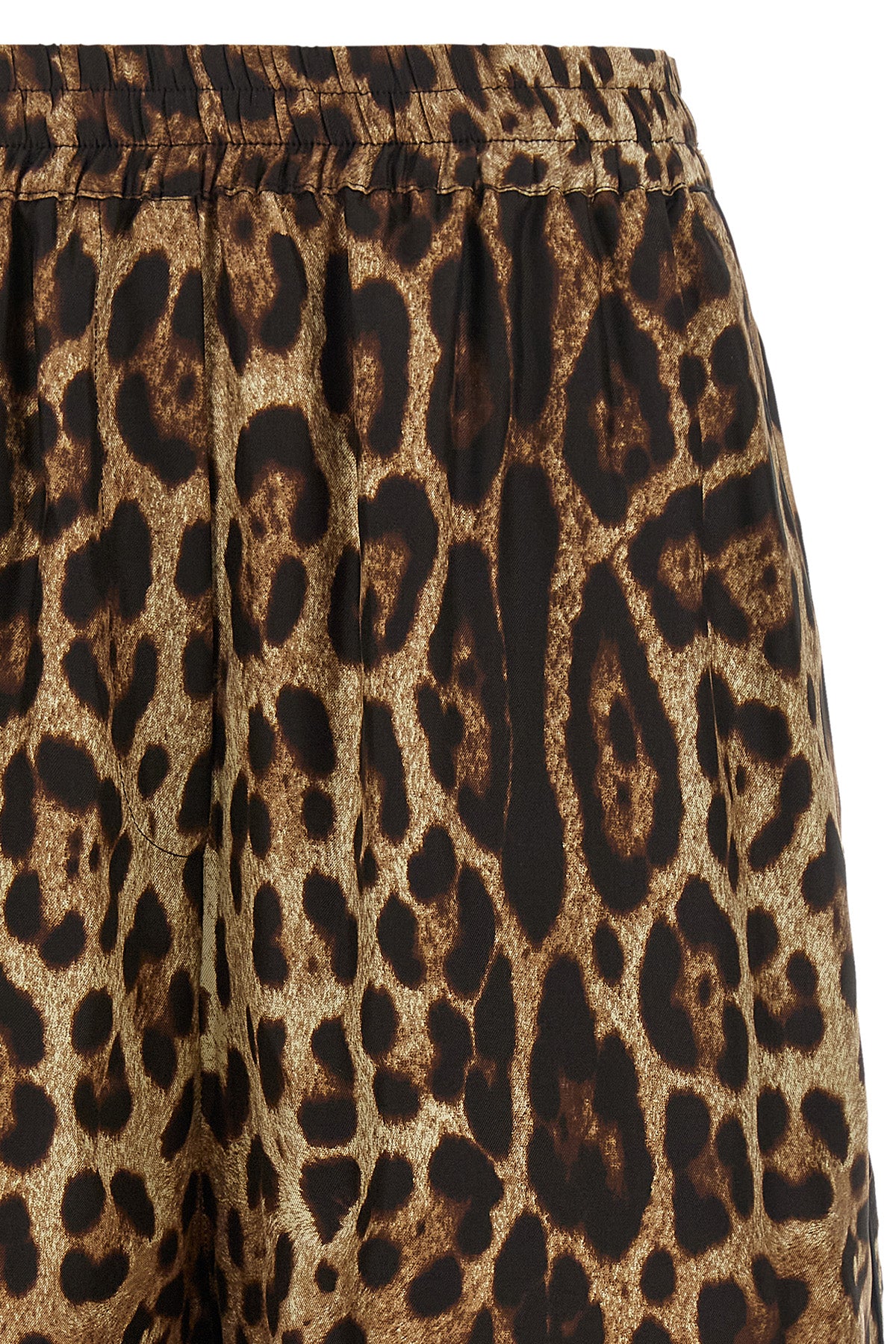 dolce&gabbana silk satin shorts redefine summer clothing through a luxurious sar
