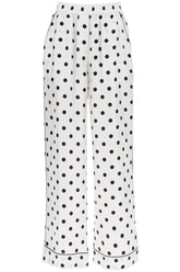 silk polka dot print pajama