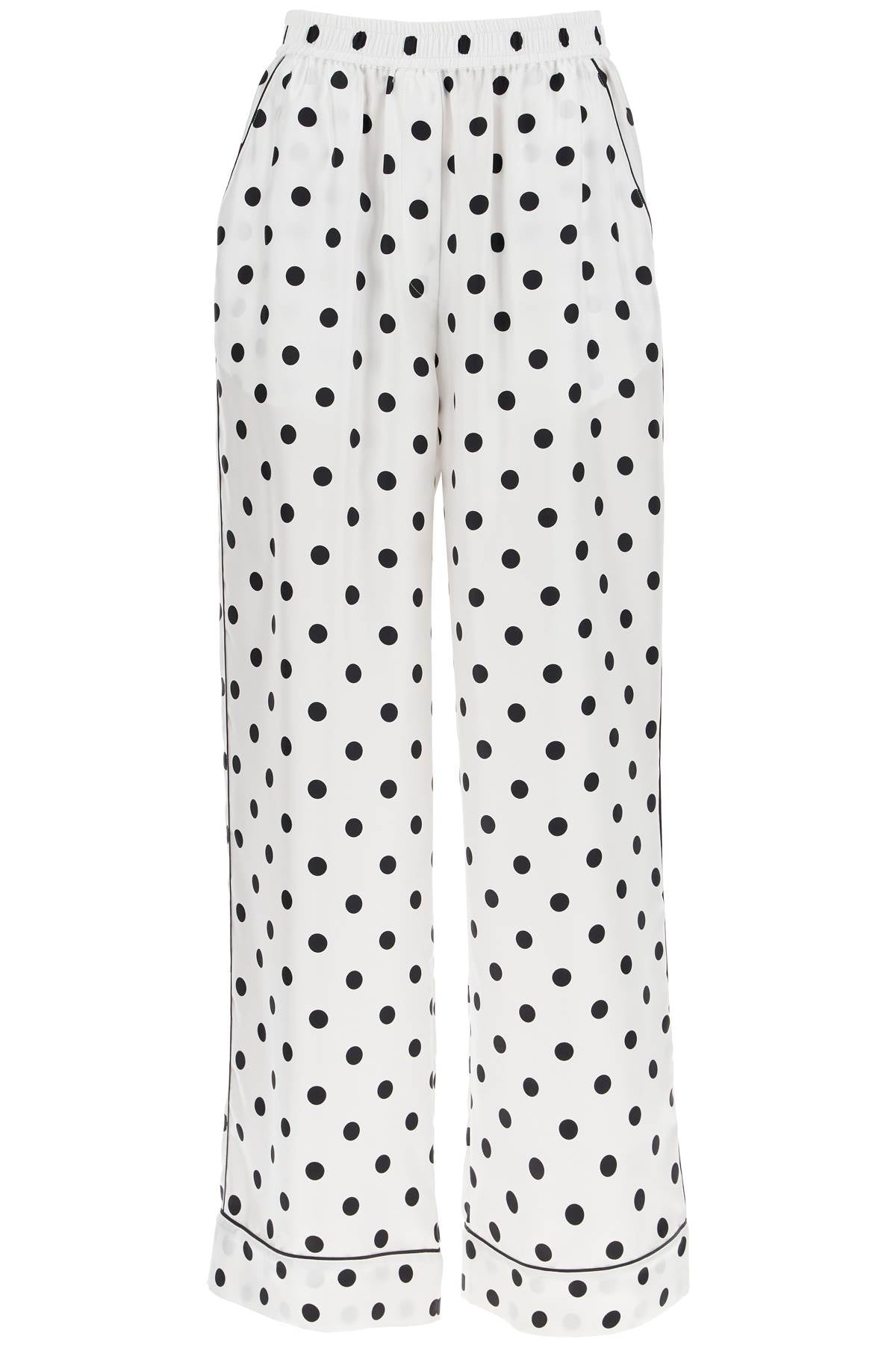 silk polka dot print pajama